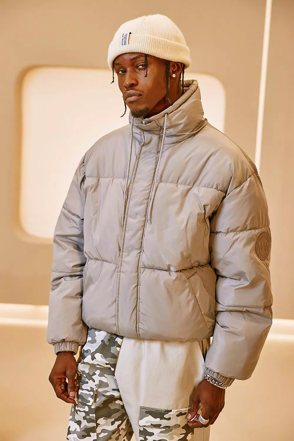 Mens oversized puffer sale